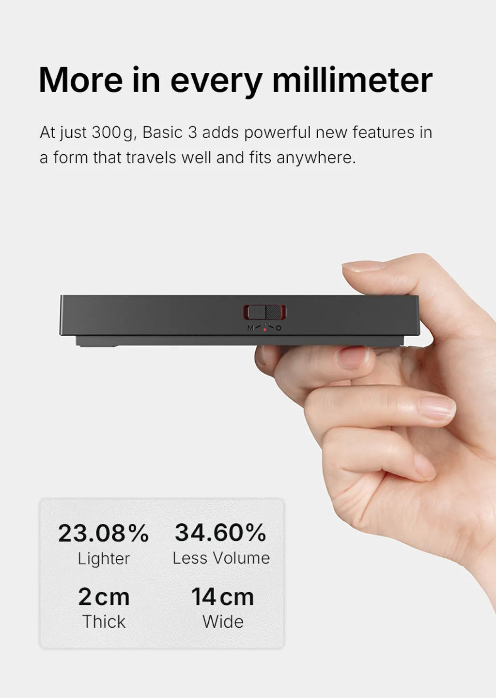 Timemore Black Mirror Basic 3 Scale